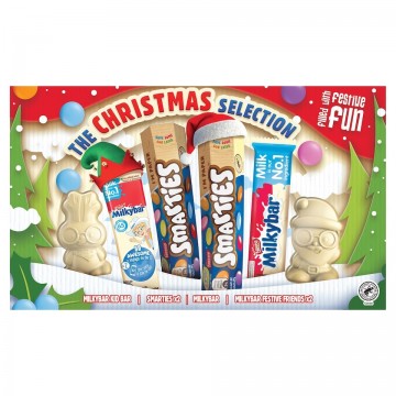 NESTLE KIDS SELECTION BOX kalėdinė saldainių dėžutė 116,4 g